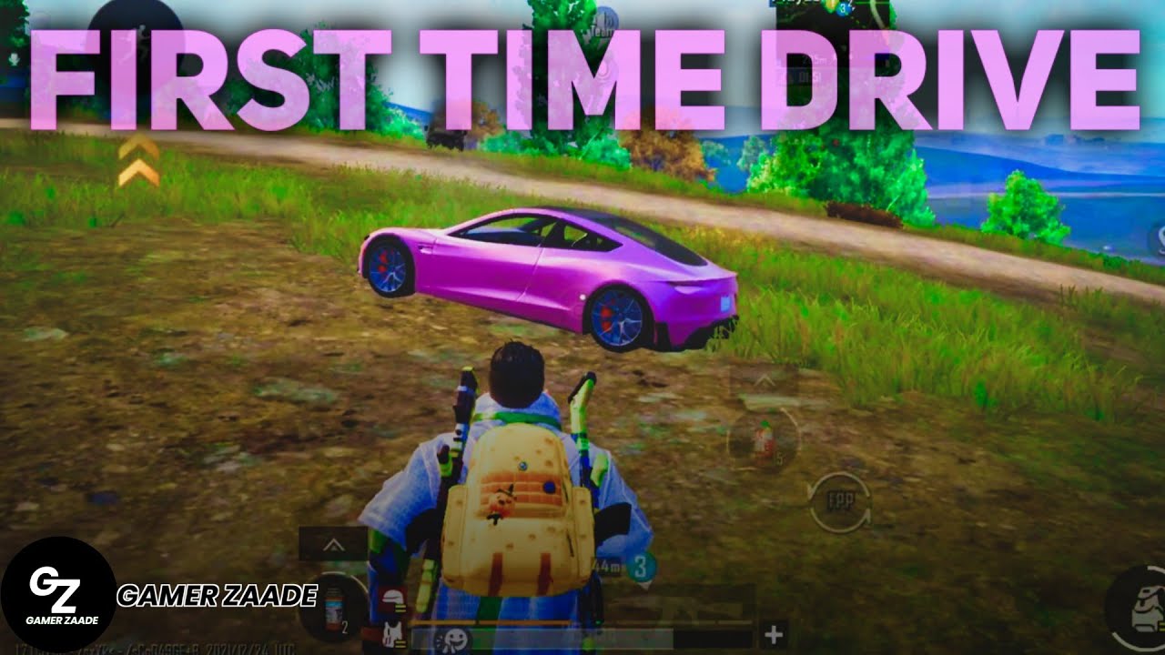 First Time Drive Tesla car Battleground mobile india🇮🇳🇮🇳🇮