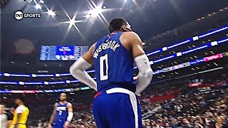 Russell Westbrook Attacking the Rim