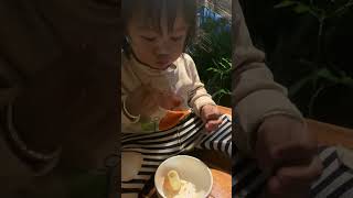 Baby eat soup make at home