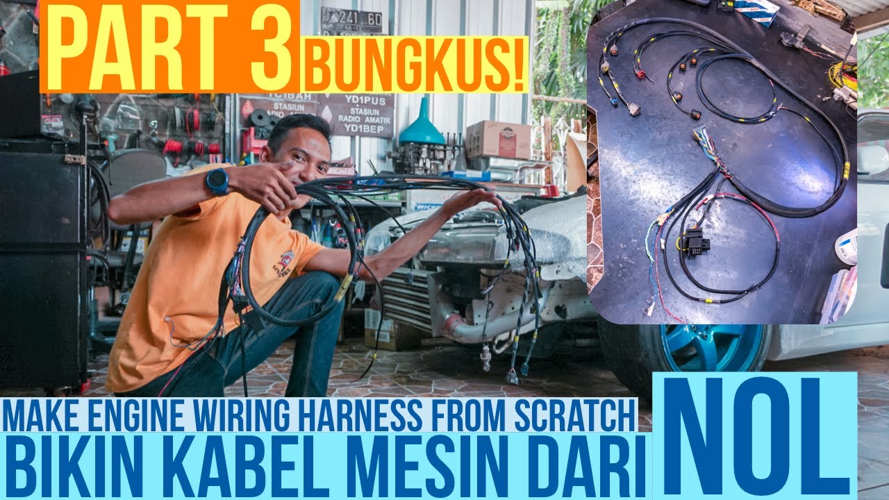 Bikin Kabel Mesin Baru Dari NOL PART 3 || "Do-it-yourself"