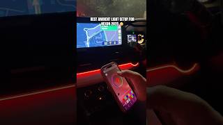 Ambient light setup for TATA NEXON 2025 #nexon2025 #ambientlights #nexonmodified #carmodification
