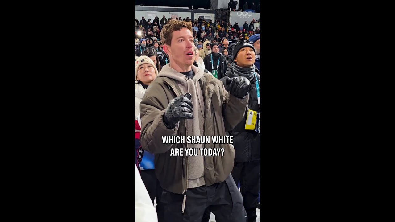 Another day, another video of Shaun White having the time of his life at #MilanoCortina2026. 😆