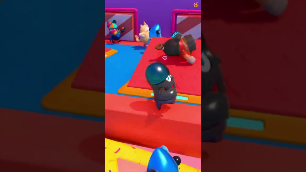 Fall Guys Devolver Redux Costume Pack Gameplay! # Shorts