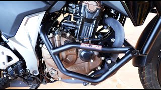 2024 Suzuki Vstrom 250 SX - How To Fit The Crash Bars