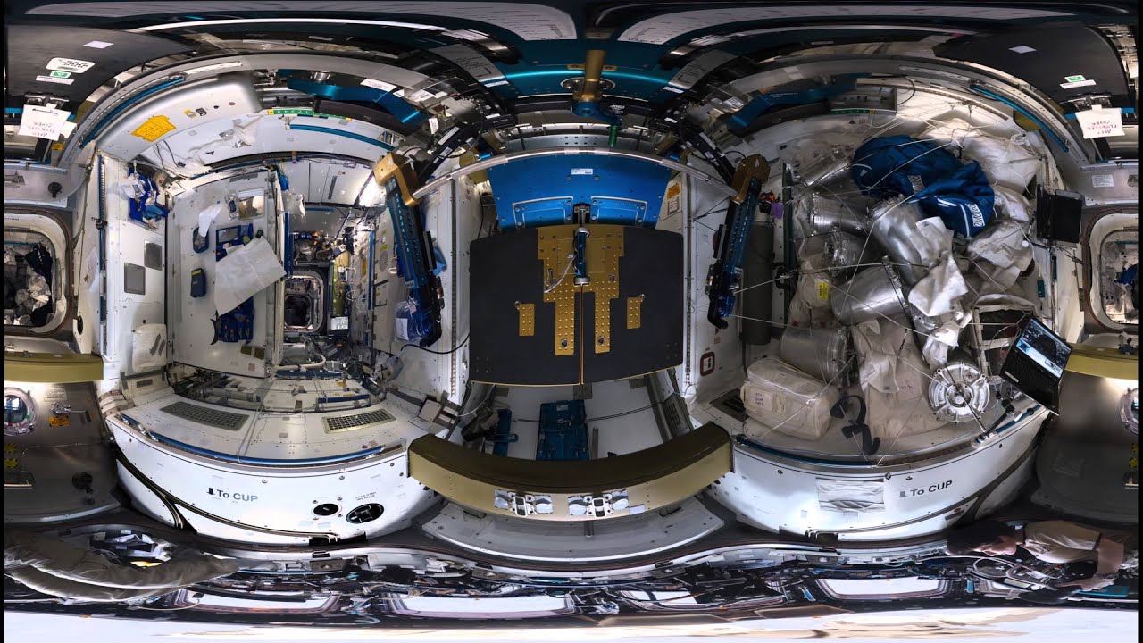 Esa International Space Station Panoramic Tour