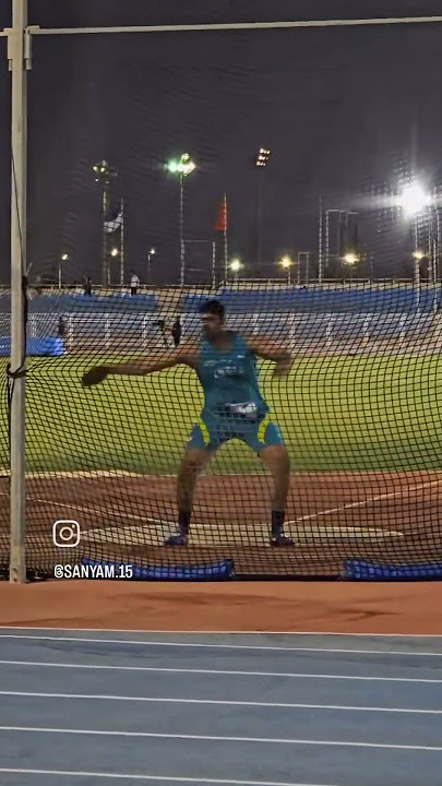 58.26mtrs nischay under 18 asian games 3rd place