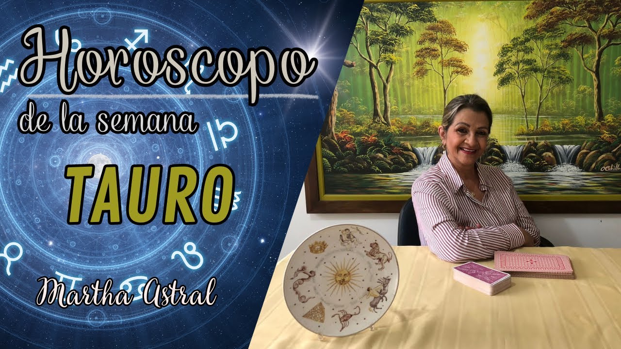 TAURO ♉ HOROSCOPO DE LA SEMANA | CONOCE LO QUE VIENE PARA TI 💫 - YouTube