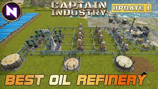 One Advanced OIL REFINERY To Rule Them All  | 09 | Captain of Industry Update 1 | Lets Play/Tutorial