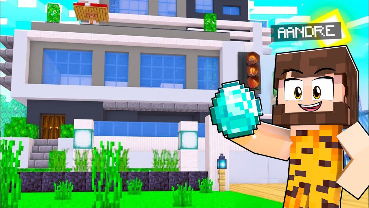 Ich BAUE mein 1.000.000€ HAUS auf der YOUTUBER INSEL 3