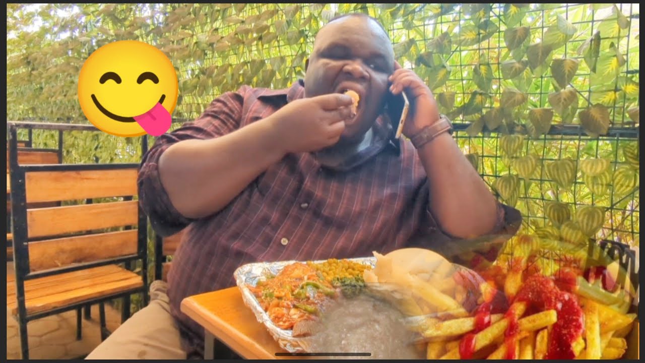 NYAMABONDO yongeye kurikoroza MURI restora mbega imyaka😋😋Dore umugabo UKUNDA ibiryo