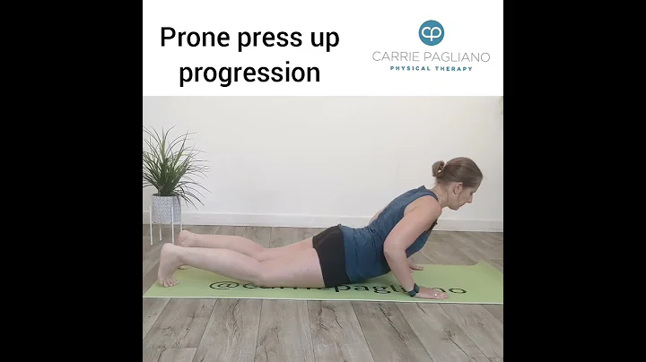 Postpartum mobility:  Prone Press UP