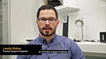 Laszlo, Product Support Engineer, at SAP Labs Hungary