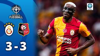 Osimhen trifft und Lepaul-Hattrick in torreichem Testspiel! | Galatasaray - Stade Rennes