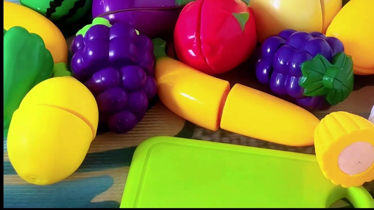 ASMR Plastic Fruits Sounds for Deep Relaxation | No Talking