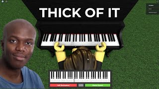 KSI Thick Of It but it played on Roblox Piano screenshot 5