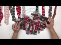 DIY CHRISTMAS FABRIC WREATH