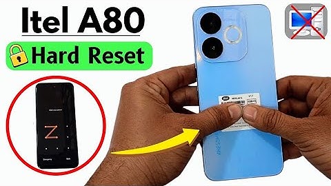 Itel a80 hard reset unlock pattern | how to unlock itel a80 pattern lock 🔒 remove new matherd 2025 