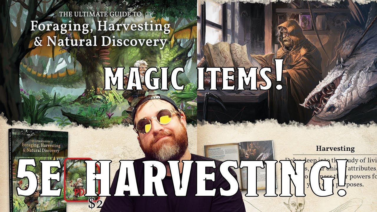 Ultimate Guide to Foraging, Harvesting & Natural Discovery for D&D 5e
