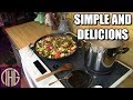 Delicious 20 Minute Meal - Sausage Pasta Veggie - Vegan Option!