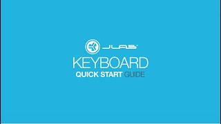 JLab Keyboard Quick Start Guide screenshot 4