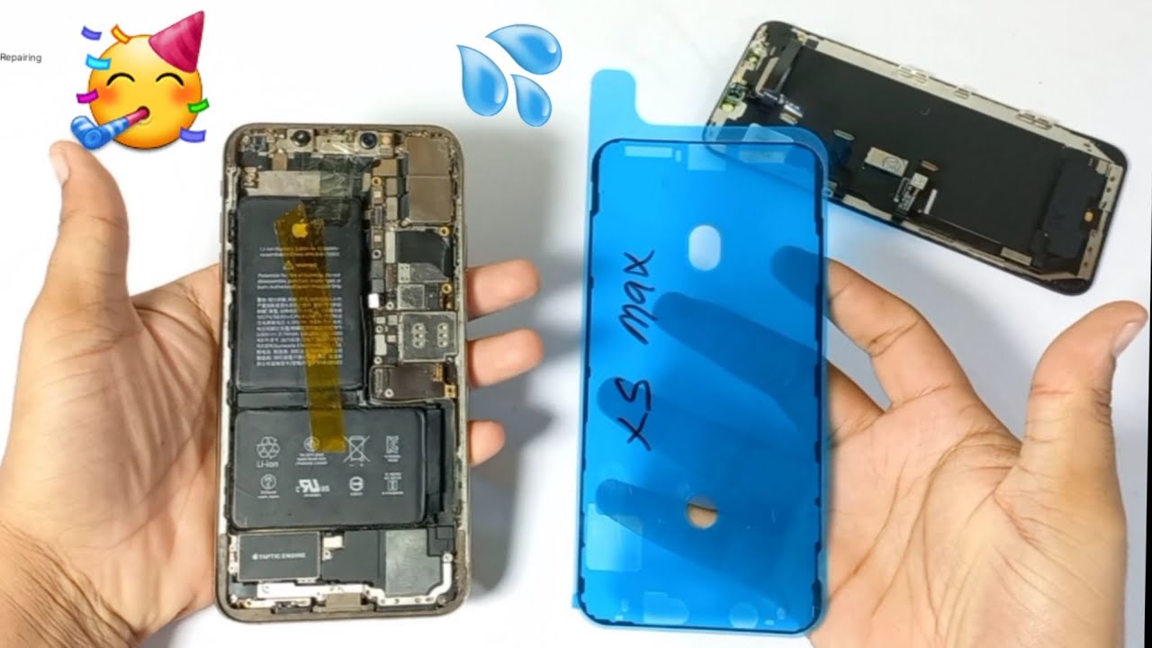 How to fix water resistant iPhone | iPhone Xs Max water seal