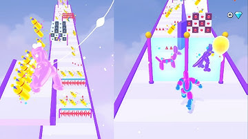 Balloon Pop Runner Gameplay All Level Walkthrough New Update Pro Gameplay Android , iOS Games