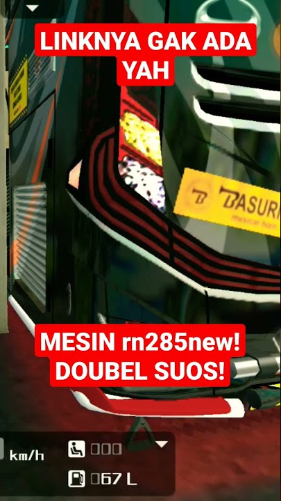 MESIN SAYA , REM TULULUT , MUNDUR DJGODZILLA:Bus Simulator Indonesia#fathanchannel#short#fathanteam