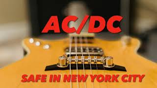 AC/DC Safe In New York City (Malcolm Young Guitar Lesson)