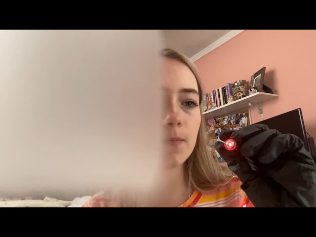 asmr there’s something stuck in your eye👁️