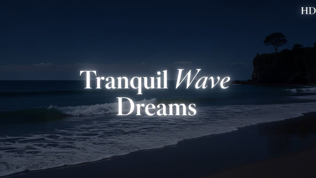 (NO ADS) LIVE - Relaxing Ocean Night • Anxiety Relief, Sleep Therapy • Peaceful Dreams