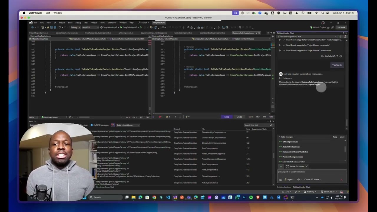 Visual Studio - Copilot - Experience