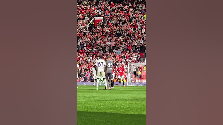 De Gea Gets An Old Trafford Ovation 👏