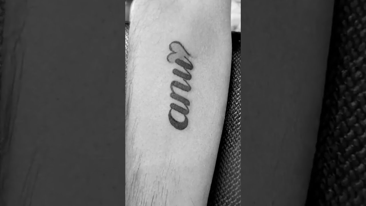 Anu Name Tattoo