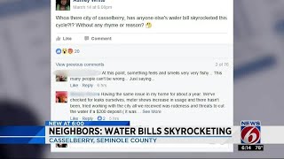 Casselberry residents say their water bills are skyrocketing