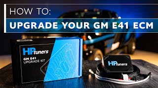How to install the new GM E41 ECM Upgrade Kit | HP Tuners