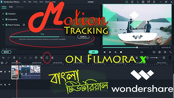 Filmora X | Motion Tracking | Bangla Tricks Filmora | Ayan Routh