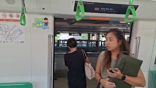 [R151 on NSL] SMRT Alstom  C813/814[NS 15 Yio Chu Kang to NS17/CC15 Bishan]
