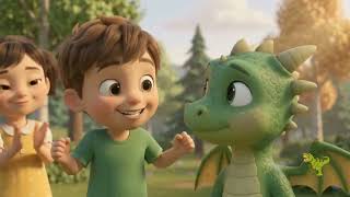 The Little Dragon Who Couldn't Breathe Fire 🐉🔥 | Kids Story | Mia & Tio | Kiddily Kids 