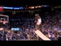 Mr thunder oklahoma city thunder mascot fail miss the dunk in the halftime show