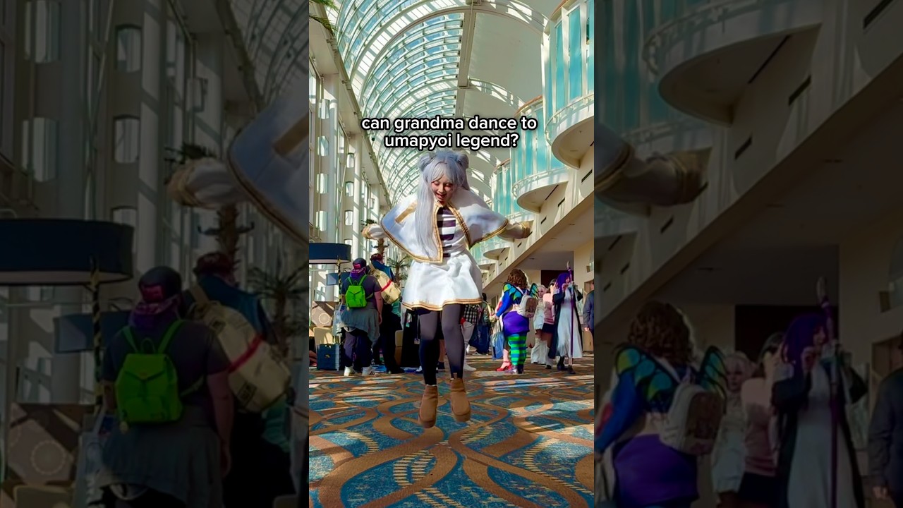 Frieren dances to Umapyoi Densetsu | Cosplay Dance #frieren #umamusume #cosplay #anime #hamucotton