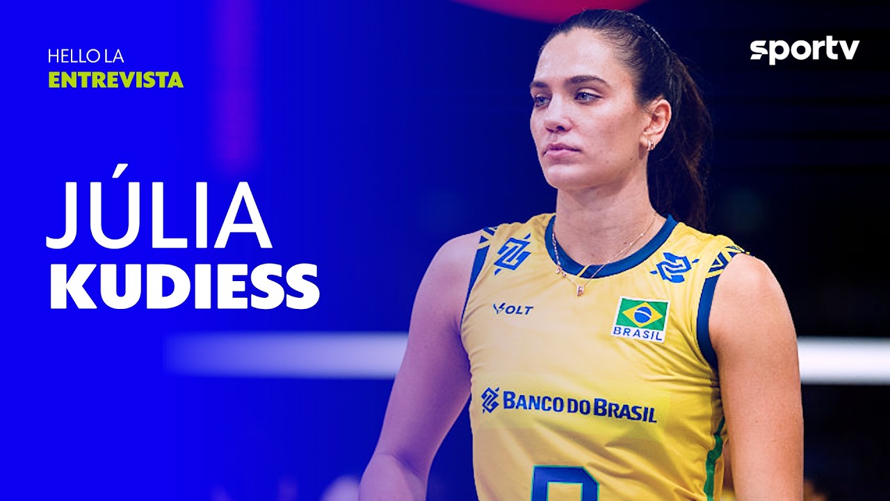JÚLIA KUDIESS RELEMBRA LESÃO ANTES OLIMPÍADAS E CITA INSPIRAÇÃO EM CAROL GATTAZ | Hello LA | sportv