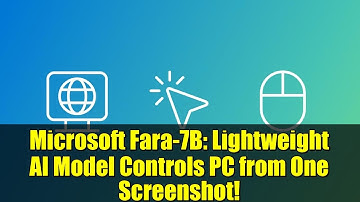 Microsoft Fara-7B: Lightweight AI Model Controls PC from One Screenshot!