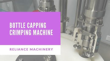 High Speed RXGR Capping Machine | Rotary Type | Reliance Machinery Co.,LTD