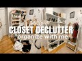 Massive Closet Declutter | Organize With Me