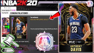 I BOUGHT EVERY CARD IN 2K TO UNLOCK GALAXY OPAL ANTHONY DAVIS IN NBA 2K20 MYTEAM