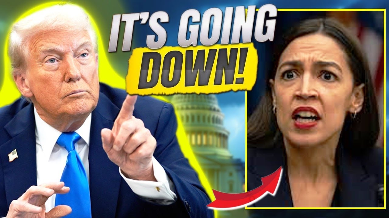 AOC Tries to SMEAR Trump on live TV, You Won't BELIEVE What Happens Next - She's DONE!