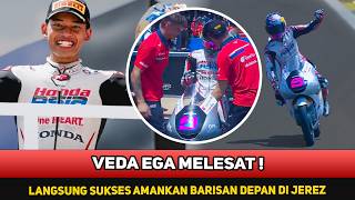 FROM CRASH TO FRONT ROW‼️Veda Ega Finishes First in Jerez🔥Pedrosa Also Shocked!