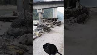 Tista River after 2023 Sikkim flash flood 🥹#shortvideo #shorts #tista #river #flood #sikkim #ride
