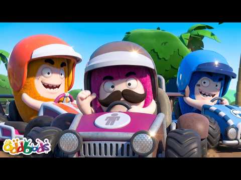 Oddbods | ¡Ruedas Peludas! | Caricaturas | Videos Graciosos Para Niños