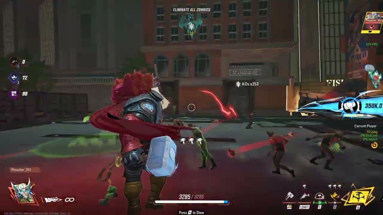 Nightmare IV Solo - Thor | Marvel Rivals Gameplay